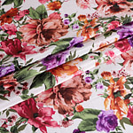 Flowers Print Apparel Fabric ST000635