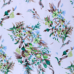 Tessuto Crepe Fiori Sfumati ST000639 per Abbigliamento