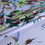 Tessuto Crepe Fiori Sfumati ST000639 per Abbigliamento