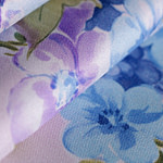 Tessuto Twill Rose Bouquet ST000655 per Abbigliamento