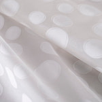Tessuto Organza Jacquard Bolle TC000796 per Abbigliamento
