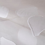 Tessuto Organza Jacquard Cuori TC000797 per Abbigliamento