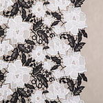 Flowers Laces-Embroidery Apparel Fabric TC000801