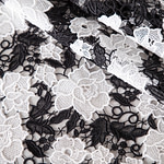 Flowers Laces-Embroidery Apparel Fabric TC000801