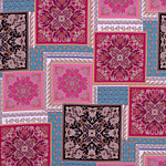 Tessuto Foulard Patchwork TC000885 per Abbigliamento