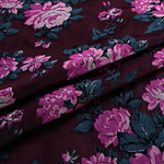 Flowers Jacquard Apparel Fabric TC000940