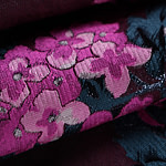 Flowers Jacquard Apparel Fabric TC000940