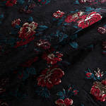 Flowers Jacquard Apparel Fabric TC000945