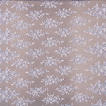 Tessuto Tulle Ricamato Fiori Piccoli TC001082 per Abbigliamento