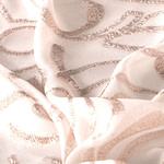 Abstract Jacquard Apparel Fabric UN001177