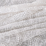 Tissu Couture Geometrique Dentelle et Broderie UN001183