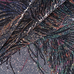Abstract Laces-Embroidery Apparel Fabric UN001199