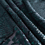 Abstract Laces-Embroidery Apparel Fabric UN001208