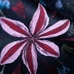Flowers Jacquard Apparel Fabric UN001223