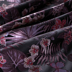 Flowers Jacquard Apparel Fabric UN001249