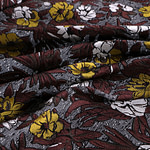 Flowers Jacquard Apparel Fabric UN001257
