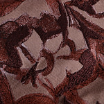 Flowers Jacquard Apparel Fabric UN001259