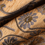 Flowers Jacquard Apparel Fabric UN001261