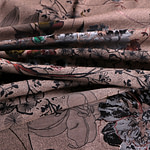 Flowers Jacquard Apparel Fabric UN001262