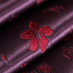 Tissu Couture Fleurs Jacquard UN001323