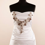 Tessuto Ricamo Nova 4527A ZC000012 per Abbigliamento