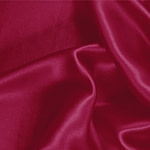 Cerise Purple Silk Crêpe Satin Apparel Fabric