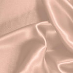 Peach Pink Silk Crêpe Satin Apparel Fabric