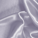 Pewter Silver Silk Crêpe Satin Apparel Fabric