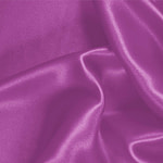 Orchid fuchsia silk crêpe back satin fabric for dressmaking