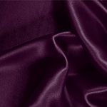 Plum Purple Silk Crêpe Satin Apparel Fabric