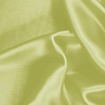Tessuto Crepe Satin Lime per Abbigliamento
