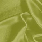 Acid Green Silk Crêpe Satin Apparel Fabric