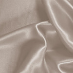 Nude Beige Silk Crêpe Satin Apparel Fabric
