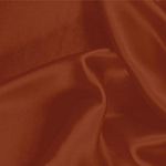 Brick Brown Silk Crêpe Satin Apparel Fabric