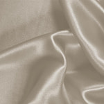 Rope Beige Silk Crêpe Satin Apparel Fabric