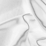 Tessuto Raso Stretch Bianco Ottico in seta per abbigliamento