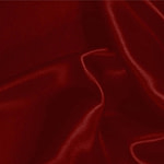 Tissu Couture Satin stretch Rouge pourpre en Soie, Stretch