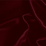 Tissu Couture Satin stretch Rouge bourgogne en Soie, Stretch