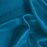 Tissu Couture Satin stretch Bleu cendré en Soie, Stretch