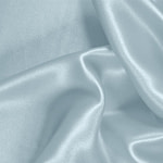 Cloud Blue Silk, Stretch Silk Satin Stretch Apparel Fabric