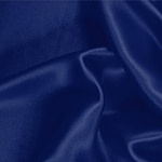 Tissu Couture Satin stretch Bleu royal en Soie, Stretch