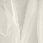 Milk White Silk Organza Fabric - new tess