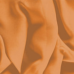 Persimmon Orange Silk Georgette Apparel Fabric