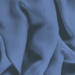 Thunder Blue Silk Georgette Apparel Fabric