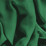 Tissu Couture Georgette Vert émeraude en Soie