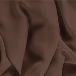Dark Brown Silk Georgette Apparel Fabric