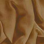 Caramel Brown Silk Georgette Apparel Fabric