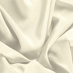 Milk White Silk Crêpe de Chine Apparel Fabric