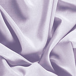 Light purple silk crêpe de chine fabric for dressmaking