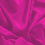 Cyclamen fuchsia silk crêpe de chine fabric for dressmaking